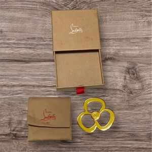 Christian Louboutin Beauty Flower Brooch / Pin